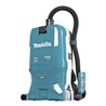 Makita Akku-Rucksackstaubsauger 40V max., 200 mbar, 6 l