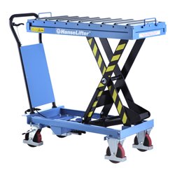 HanseLifter Hubtischwagen mit Rollenbahn, Tragf.: 500 kg, Typ: SPR500