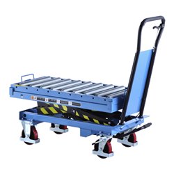 HanseLifter Hubtischwagen mit Rollenbahn, Tragf.: 500 kg, Typ: SPR500