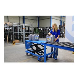 HanseLifter Hubtischwagen, Tragf.: 150 kg, max. Hub: 1.100 mm, Typ: SPS150