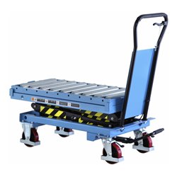 HanseLifter Hubtischwagen mit Rollenbahn, Tragf.: 300 kg, Typ: SPSR300