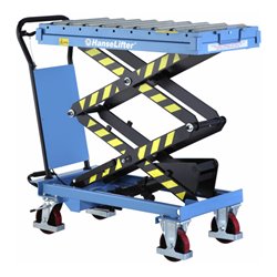 HanseLifter Hubtischwagen mit Rollenbahn, Tragf.: 300 kg, Typ: SPSR300