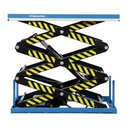 HanseLifter Hubtisch mit Dreifachschere, Tragf.: 1.000 kg, max. Hub: 3.000 mm, Typ: TRSHT1t