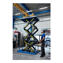 HanseLifter Hubtisch mit Dreifachschere, Tragf.: 1.000 kg, max. Hub: 3.000 mm, Typ: TRSHT1t