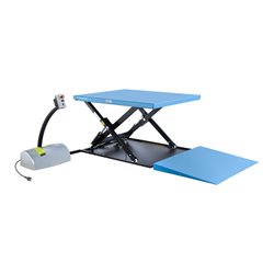 HanseLifter Hubtisch mit Auffahrrampe, Tragf.: 1.000 kg, 230 V, Typ: HTF-G-230