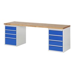 Rau Werkbank Modell 7820 840 mm Buche-Massiv-Platte