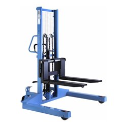 HanseLifter Breitspur-Hochhubwagen SDJ1016BS, Tragf.: 1.000 kg, Hubbereich: 95-1.600 mm