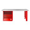 Facom RWS Werkbank 2m+verz. Platte,rot