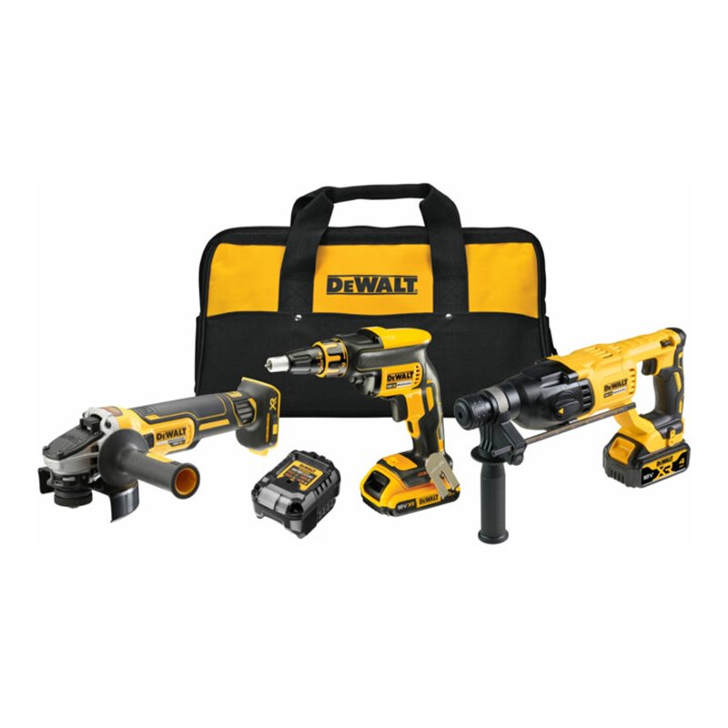 DEWALT Akku-Kombopack (3-tlg.), 18 Volt