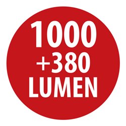 Brennenstuhl Professional Akku LED Handlampe HL 1000 ACW, 1000+380 lm, IP54