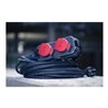 Brennenstuhl Professional Powerblock mit Verlängerungsleitung PB 1100 IP54 4-fach 15m schwarz H07RN-F 3G1,5