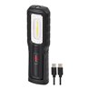 Brennenstuhl LED Akku Handleuchte HL 701 A / LED Arbeitsleuchte für außen IP54 (700+100lm, inklusive USB C Ladekabel, bis zu 10h