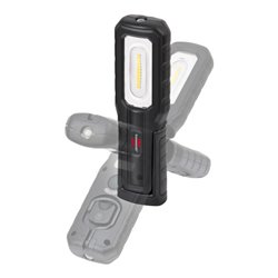 Brennenstuhl LED Akku Handleuchte HL 701 A / LED Arbeitsleuchte für außen IP54 (700+100lm, inklusive USB C Ladekabel, bis zu 10h