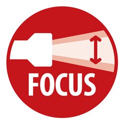 Brennenstuhl LuxPremium Akku-Fokus-LED-Taschenlampe TL 601 AF IP67 / Aufladbare Taschenleuchte mit CREE-LED (600lm, 190m, fokuss