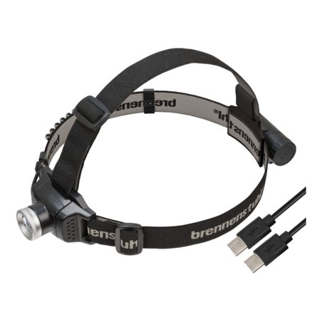 Brennenstuhl Akku LED Kopflampe LuxPremium KL 251 AF / Stirnlampe LED mit austauschbarem Akku und Rotlicht (250lm, IP44, CREE-LE