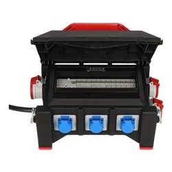 Brennenstuhl Professional Gummi-Baustromverteiler BSV 5-32A FI Typ B 2m H07RN-F 5G6,0 1xCEE32A+2x16A,6x230V