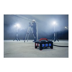 Brennenstuhl Professional Gummi-Baustromverteiler BSV 5-63A FI Typ B 2m H07RN-F 5G16,0 1xCEE32A+2x16A,6x230V