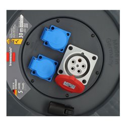 Brennenstuhl Professional CEE-Kabeltrommel KD 3200 C1 IP44 30m H07RN-F 5G2,5