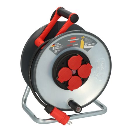 Brennenstuhl Professional SteelCore Kabeltrommel SC 2100 IP44, 25m H07RN-F 3G1,5