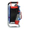 Brennenstuhl Garant CEE IP44 Industrie-/Baustellen-Kabeltrommel (30m Kabel in schwarz, Spezialkunststoff, Baustelleneinsatz und 
