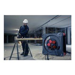 Brennenstuhl Professional Baustellen-Kabeltrommel KA 5100 5 IP44, 50m H07RN-F 3G1,5