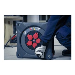 Brennenstuhl Professional Baustellen-Kabeltrommel KA 5100 5 IP44, 50m H07RN-F 3G1,5