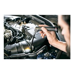 Brennenstuhl Akku LED Arbeitsleuchte SANSA 401 A / LED Werkstattlampe mit Akku und Magnet (max. 80h Leuchtdauer, 400+70lm, zusam