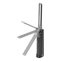 Brennenstuhl Akku LED Arbeitsleuchte SANSA 401 A / LED Werkstattlampe mit Akku und Magnet (max. 80h Leuchtdauer, 400+70lm, zusam