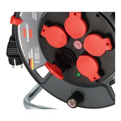 Brennenstuhl Professional Kabeltrommel 300 KU 2100 IP44, 25m H07RN-F 3G1.5