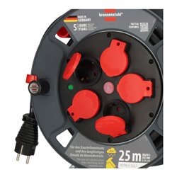Brennenstuhl Professional Kabeltrommel 300 KU 2200 IP44, 25m H07RN-F 3G2,5