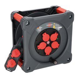 Brennenstuhl Professional Baustellen-Kabeltrommel mit Powerblock KC 3200 5 IP44, 33+5m H07RN-F 3G2,5