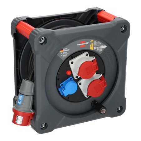 Brennenstuhl Professional CEE-Kabeltrommel KD 3200 C7 IP44, 30m H07RN-F 5G2,5
