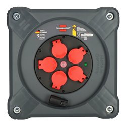 Brennenstuhl Professional Baustellen-Kabeltrommel KA 3210 5 IP44, 33m H07BQ-F 3G2,5