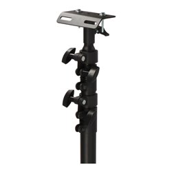 Brennenstuhl Bau Teleskop Stativ ST 302 schwarz mit Querträger