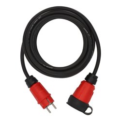 Brennenstuhl Professional Verlängerungskabel VN 1100 IP44, 10m schwarz H07RN-F 3G1,5