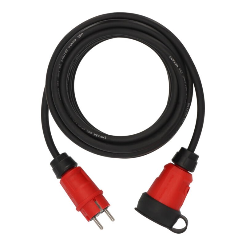 Brennenstuhl Professional Verlängerungskabel VN 1100 IP44, 10m schwarz H07RN-F 3G1,5