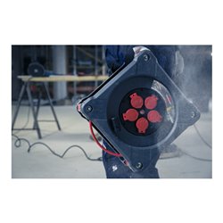 Brennenstuhl Professional Baustellen-Kabeltrommel KA 5110 5 IP44, 50m H07BQ-F 3G1,5