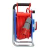 Brennenstuhl Garant CEE 1 IP44 Kabeltrommel (25m Kabel in signalrot, aus Spezialkunststoff, Einsatz im Außenbereich, Made in Ger