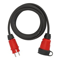 Brennenstuhl Professional Verlängerungskabel VN 1110 IP44, 5m schwarz H07RN-F 3G1,5