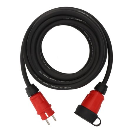 Brennenstuhl Professional Verlängerungskabel VN 1200 IP44, 10m schwarz H07RN-F 3G2,5