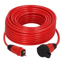 Brennenstuhl Professional Verlängerungskabel VQ 2200 IP44, 25m rot H07BQ-F 3G2,5