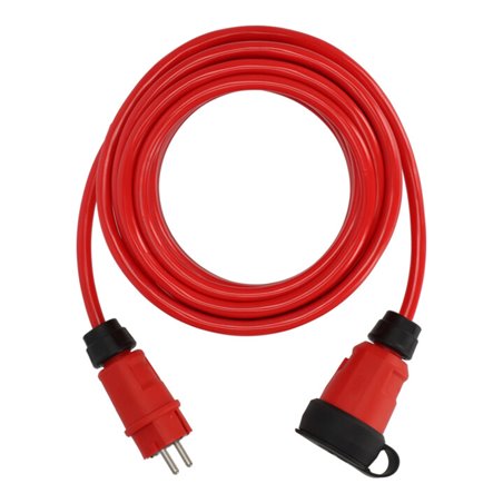 Brennenstuhl Professional Verlängerungskabel VQ 1200 IP44, 10m rot H07BQ-F 3G2,5