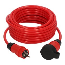 Brennenstuhl Professional Verlängerungskabel VQ 1200 IP44, 10m rot H07BQ-F 3G2,5