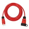 Brennenstuhl Professional Verlängerungskabel VQ 1100 IP44, 10m rot H07BQ-F 3G1,5