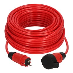 Brennenstuhl Professional Verlängerungskabel VQ 2100 IP44, 25m rot H07BQ-F 3G1,5
