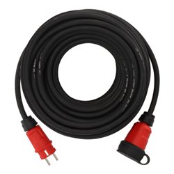 Brennenstuhl Professional Verlängerungskabel VN 2200 IP44, 25m schwarz H07RN-F 3G2,5