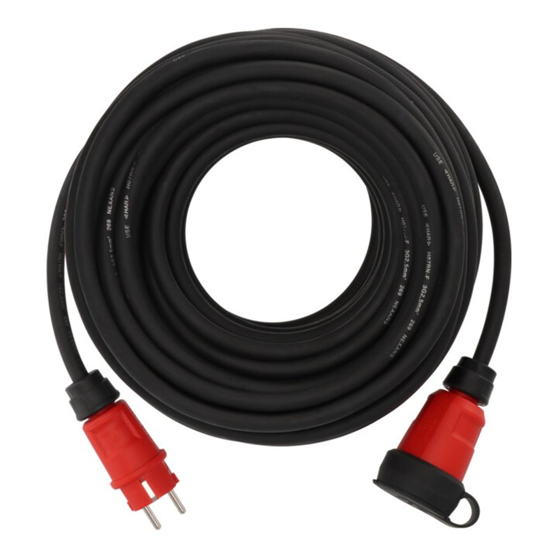Brennenstuhl Professional Verlängerungskabel VN 2200 IP44, 25m schwarz H07RN-F 3G2,5