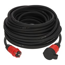 Brennenstuhl Professional Verlängerungskabel VN 2200 IP44, 25m schwarz H07RN-F 3G2,5