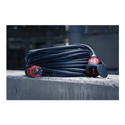 Brennenstuhl Professional Verlängerungskabel VN 2200 IP44, 25m schwarz H07RN-F 3G2,5