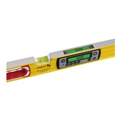 STABILA Digitale Wasserwaage TECH 196 DL, 81 cm, wasser- und staubdicht nach IP 67, 2 Digital-Displays, kalibrationsfrei, Anzeig